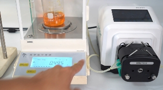 Filling accuracy of Dispensing type peristaltic pump